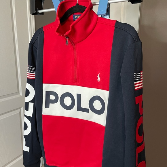 Polo Ralph Lauren Other - ✖️SOLD✖️ MEN’S Polo Half Zip Sweater